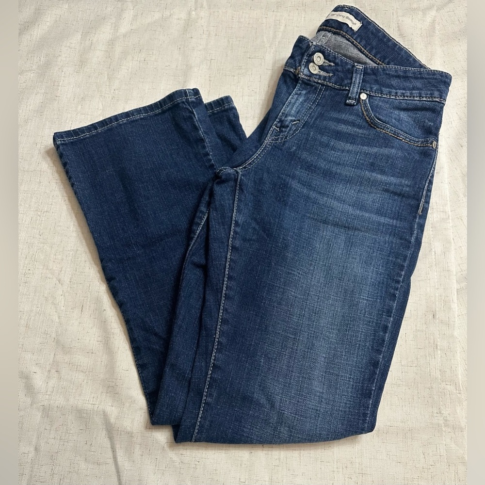 Levi's Dark Blue Flare Jeans - Picture 2 of 12